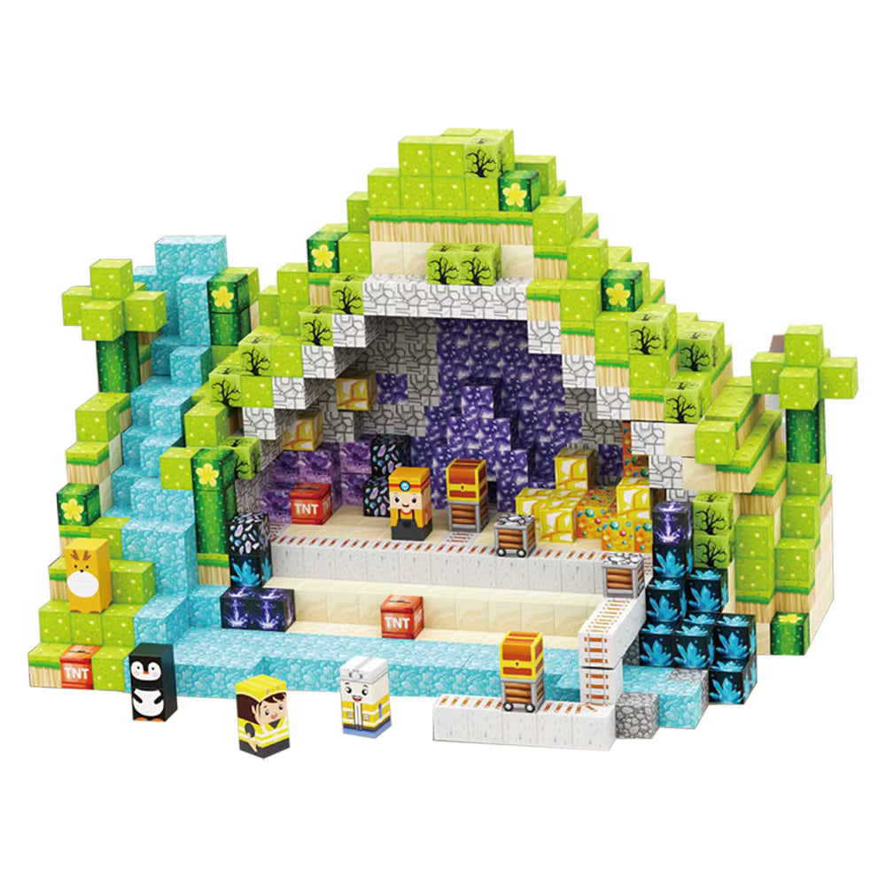 אבני בניין פיקסלים מגנטיות