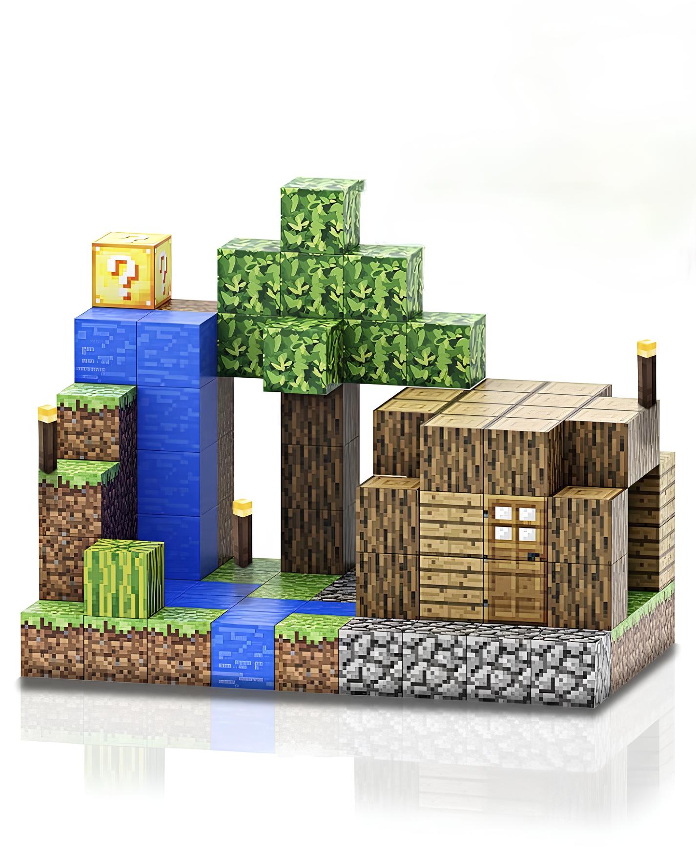 אבני בניין פיקסלים מגנטיות